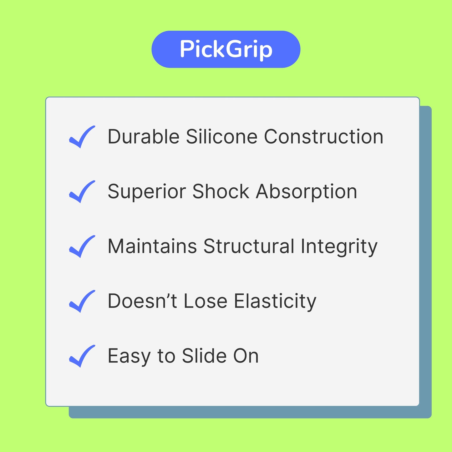 PickGrip Pickleball Paddle Grip Kit