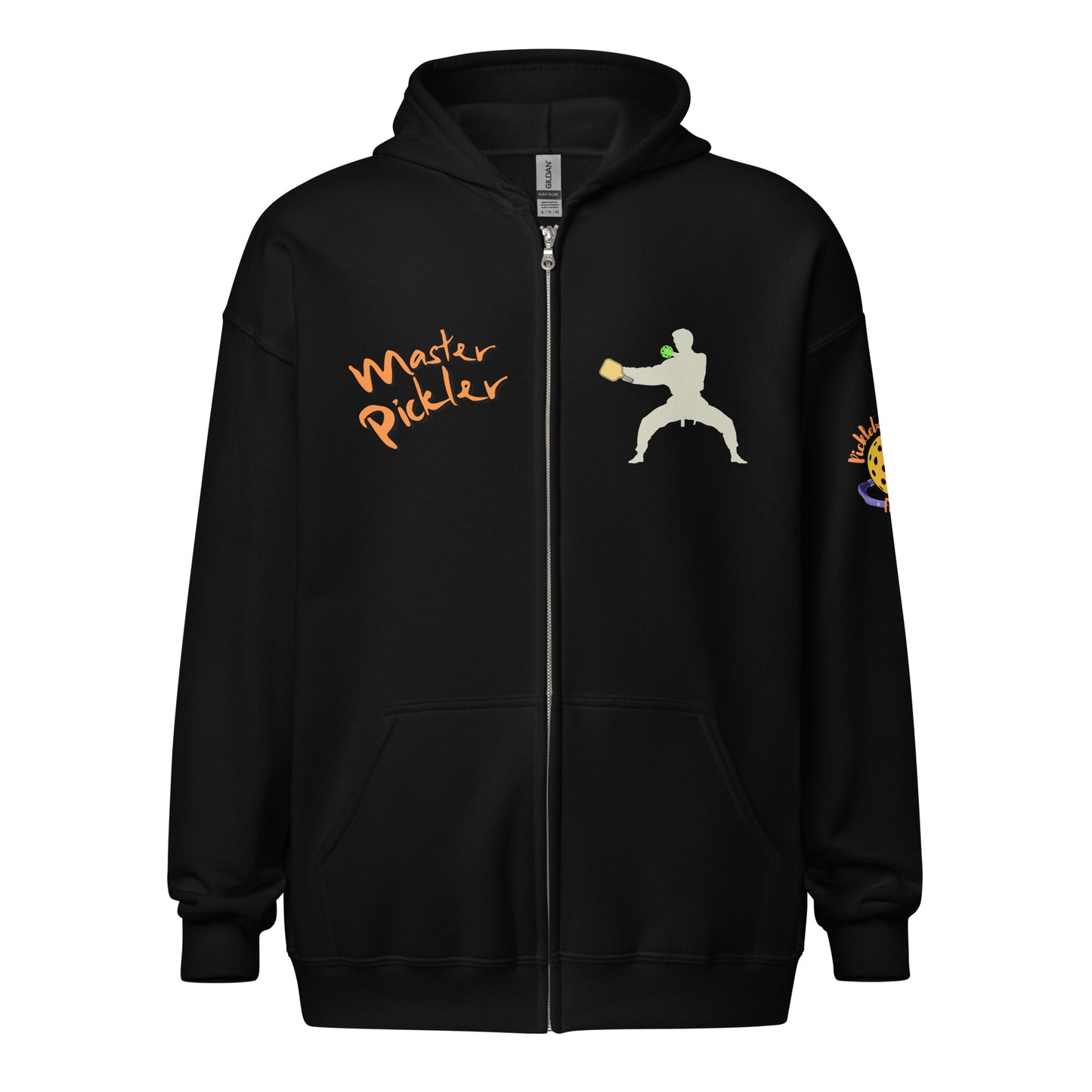 'Master Pickler' Unisex Heavy Blend Zip Hoodie