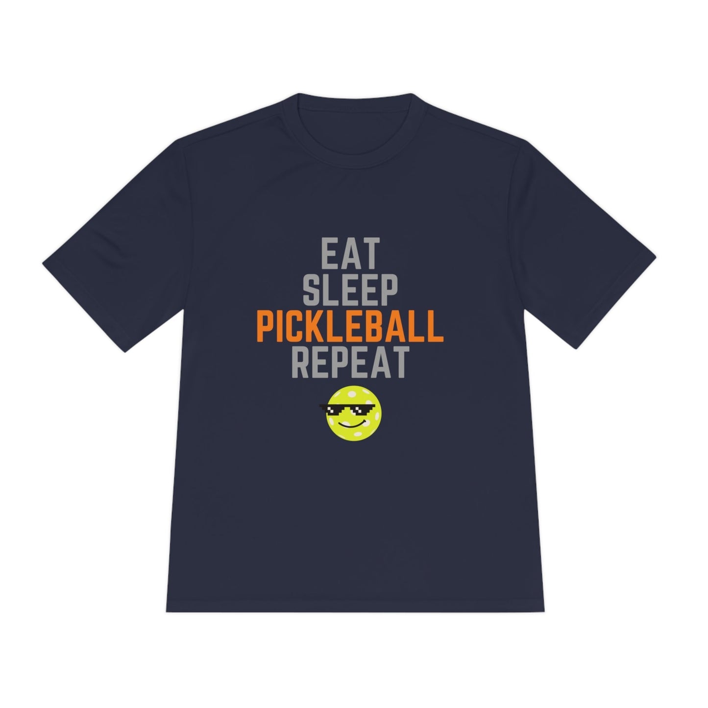 'Eat Sleep Pickleball Repeat' Dri Fit T-Shirt