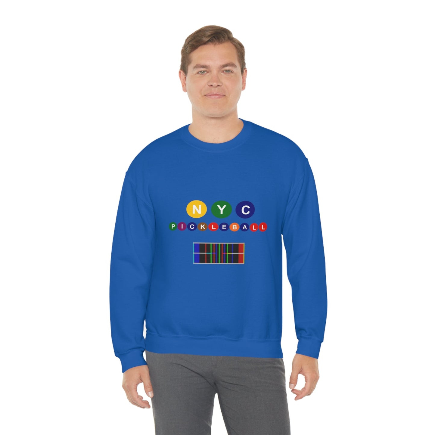 'NYC Pickleball' Unisex Crewneck Sweatshirt