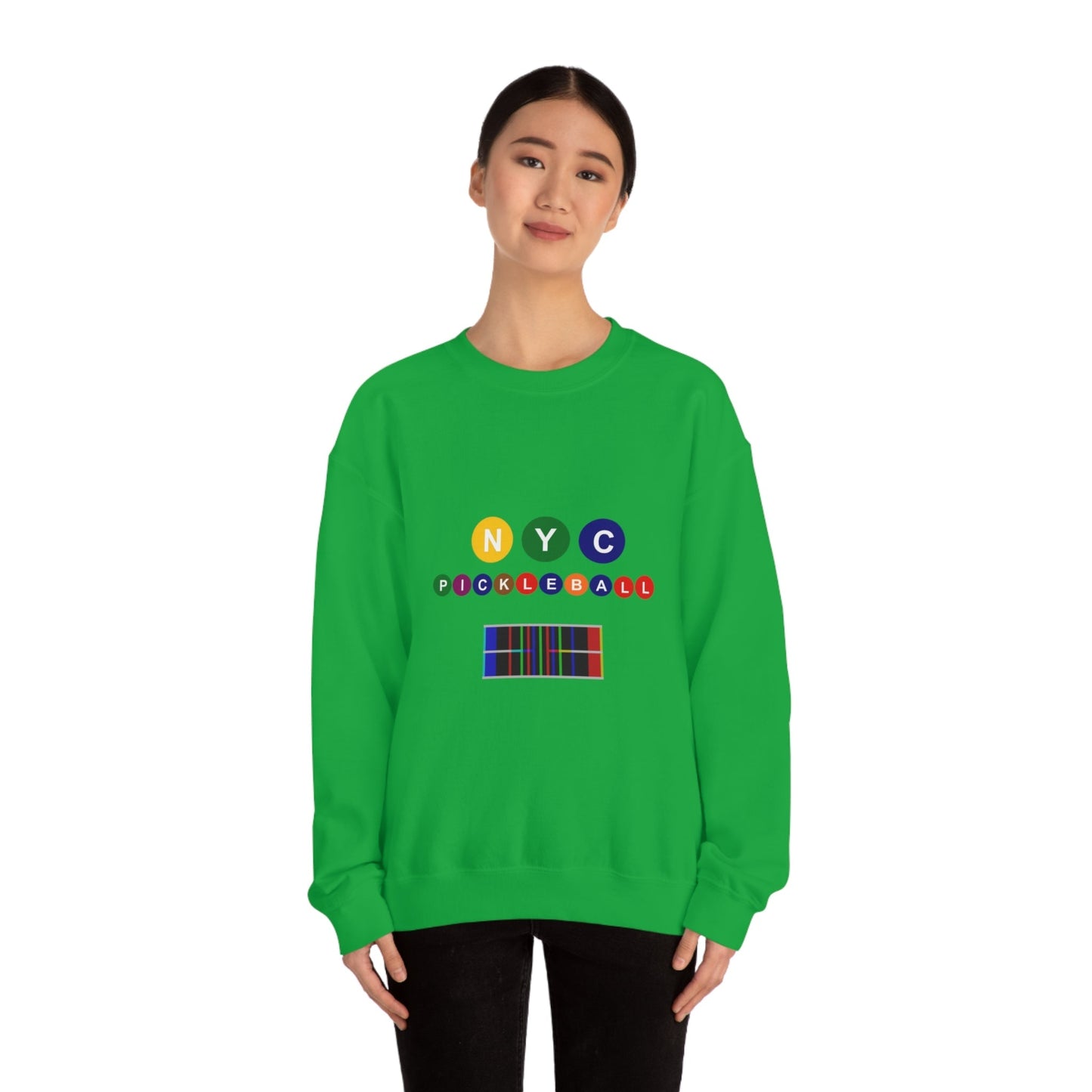 'NYC Pickleball' Unisex Crewneck Sweatshirt