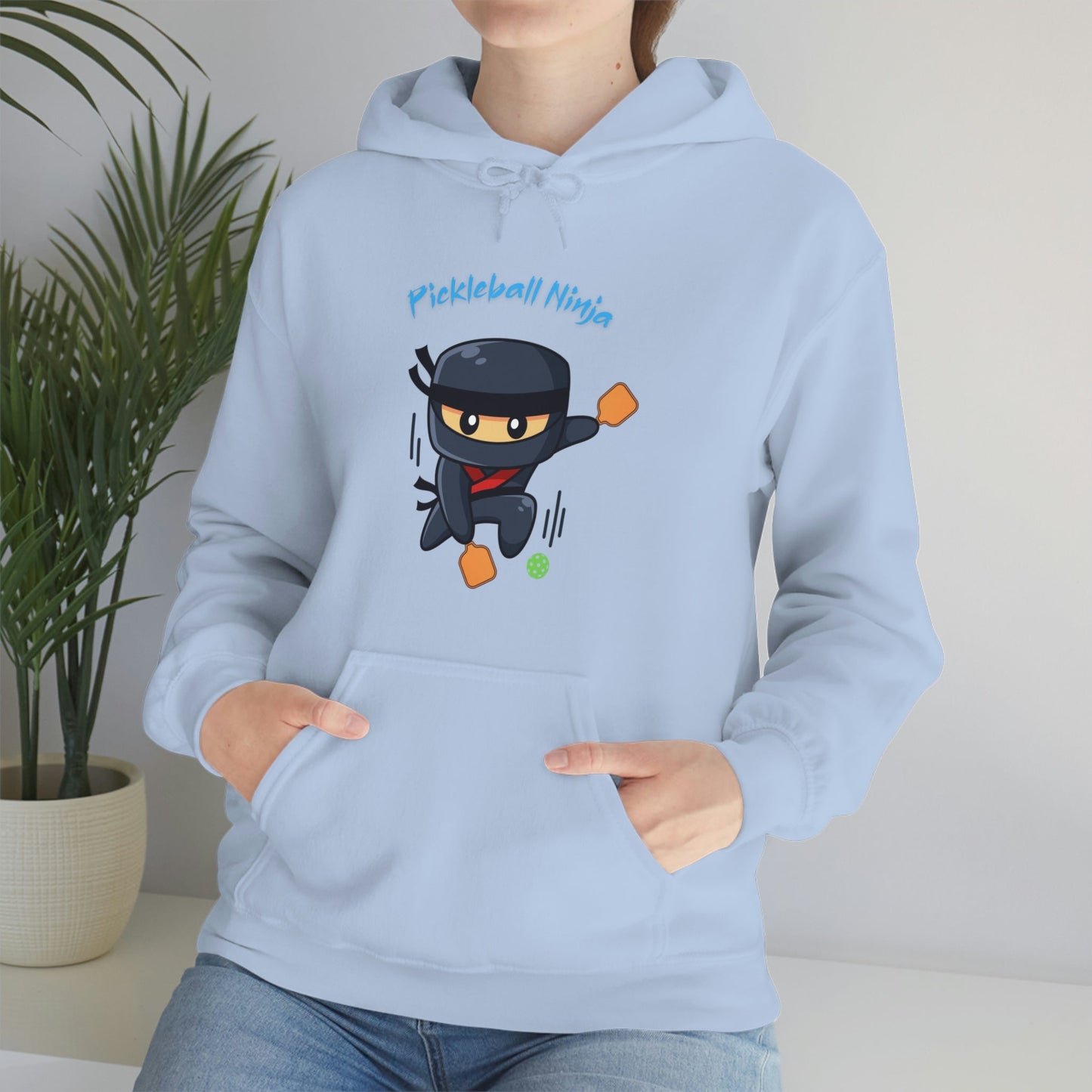 'Pickleball Ninja' Unisex Hooded Sweatshirt