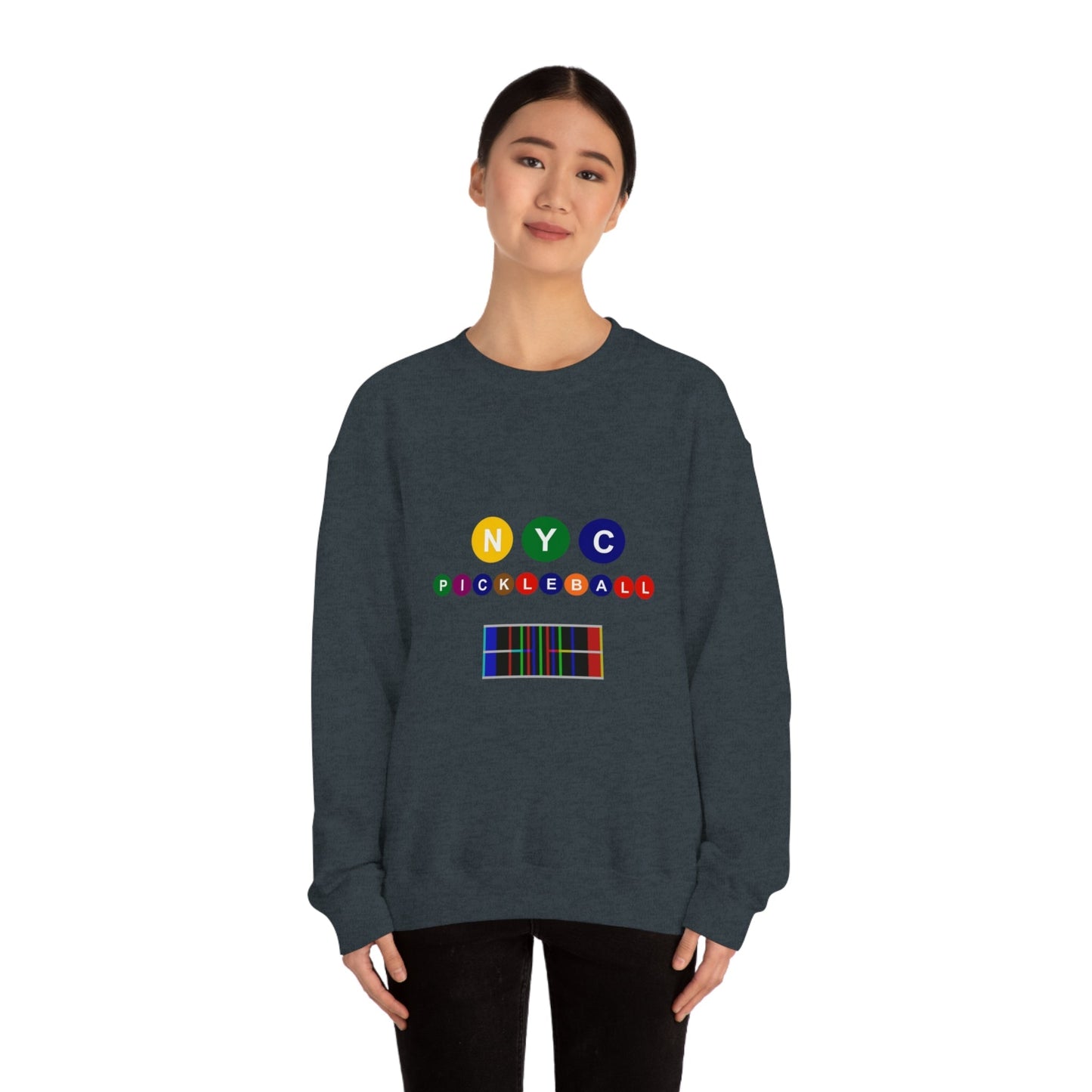 'NYC Pickleball' Unisex Crewneck Sweatshirt