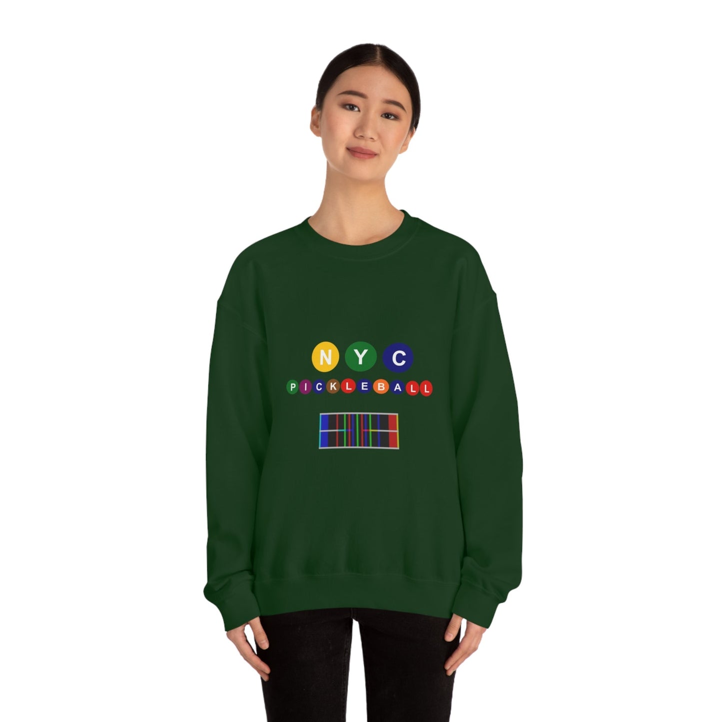 'NYC Pickleball' Unisex Crewneck Sweatshirt