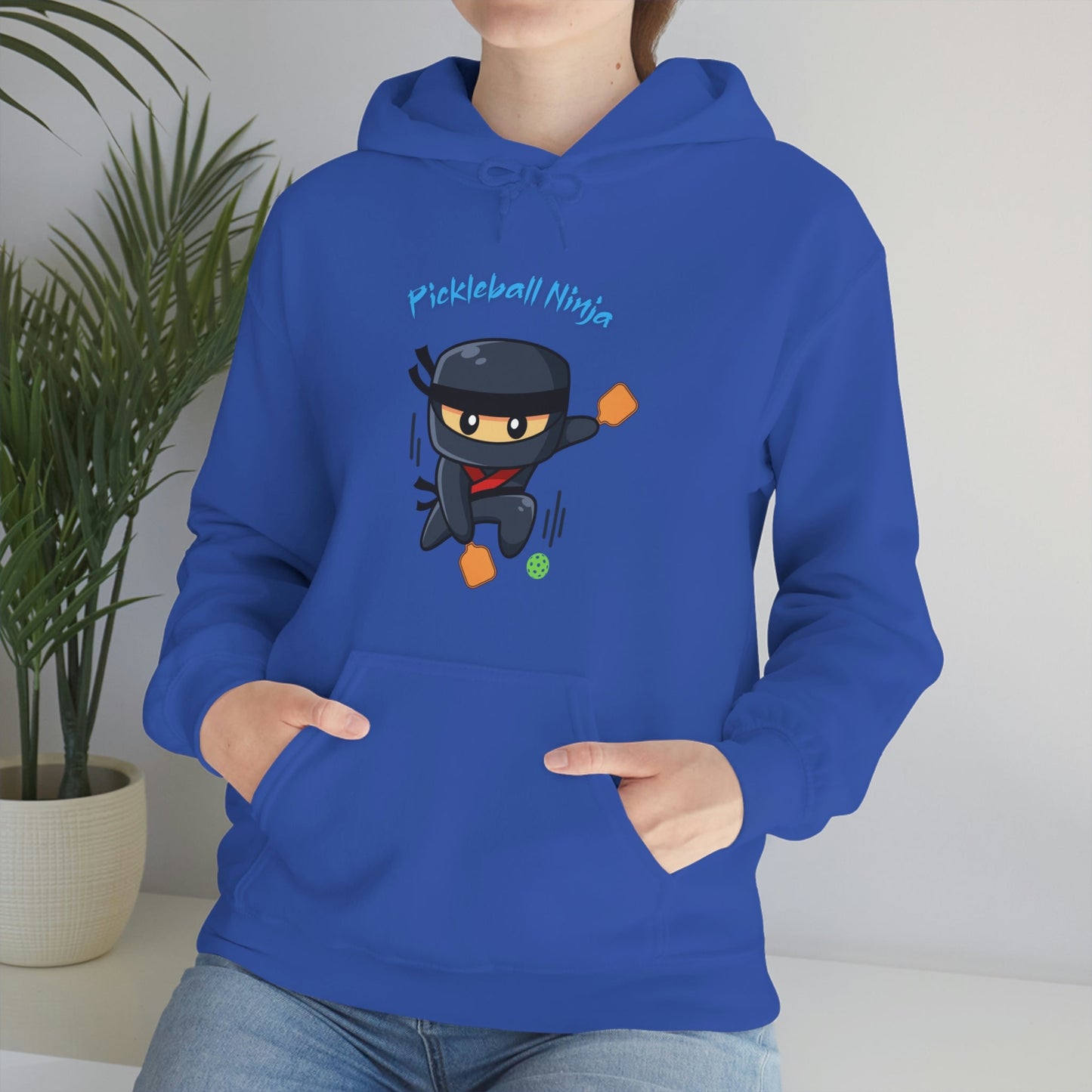 'Pickleball Ninja' Unisex Hooded Sweatshirt