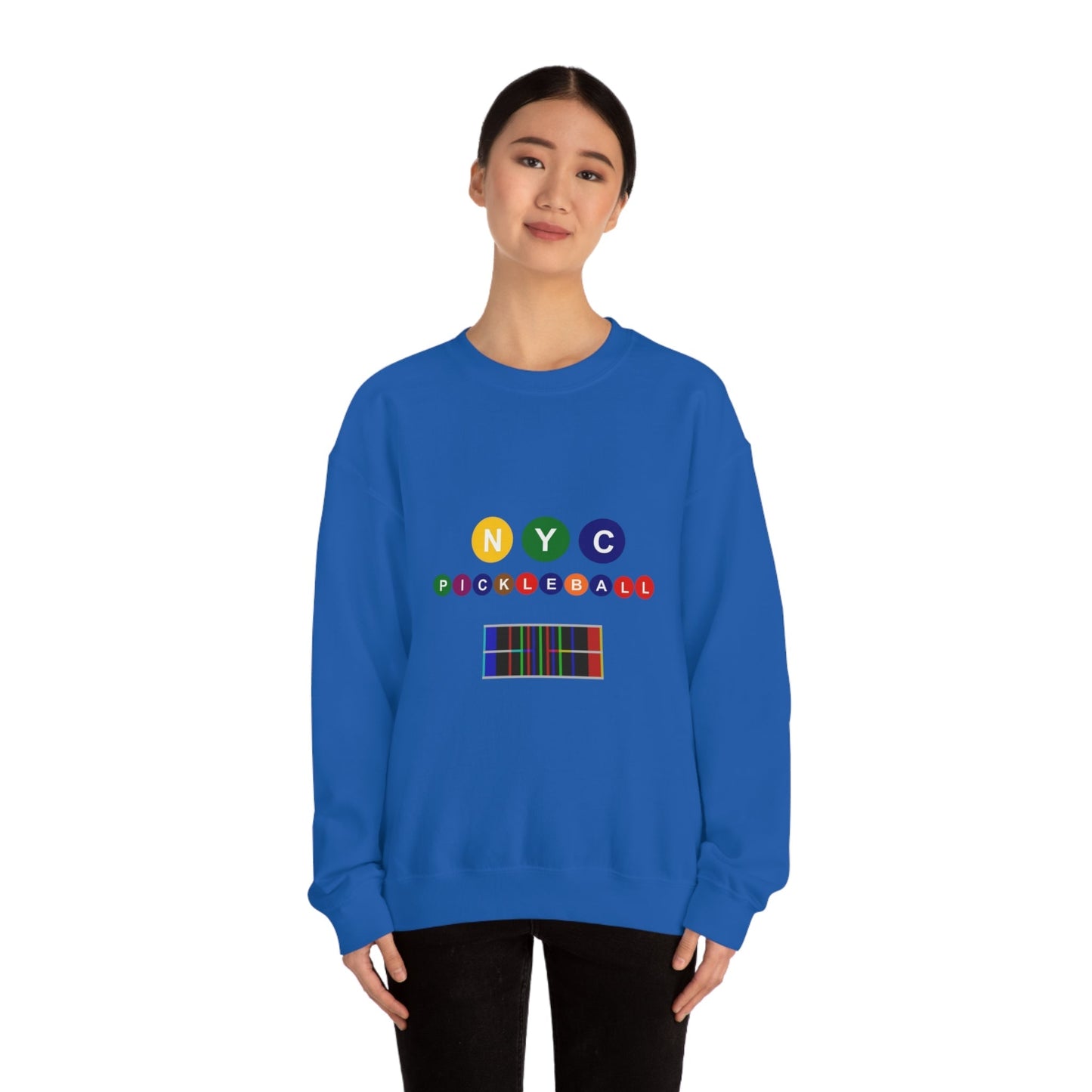 'NYC Pickleball' Unisex Crewneck Sweatshirt