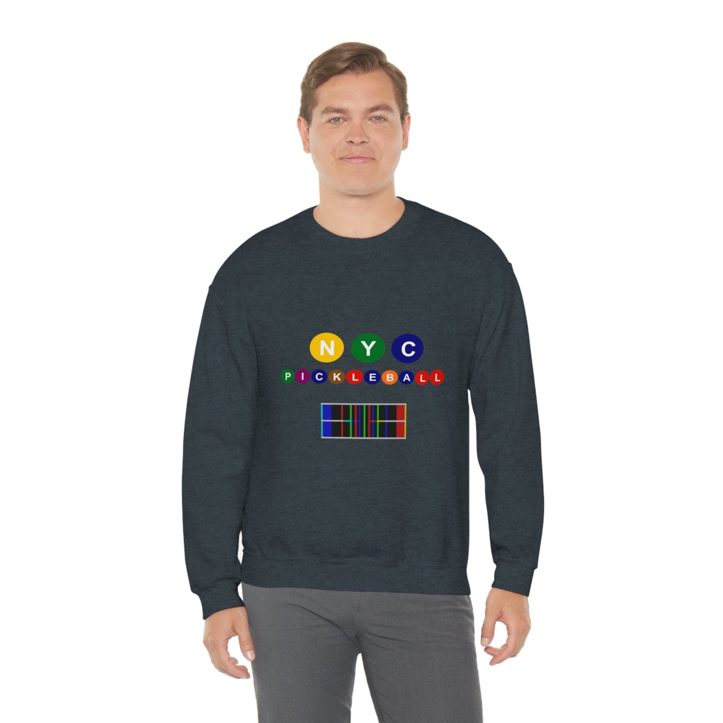 'NYC Pickleball' Unisex Crewneck Sweatshirt