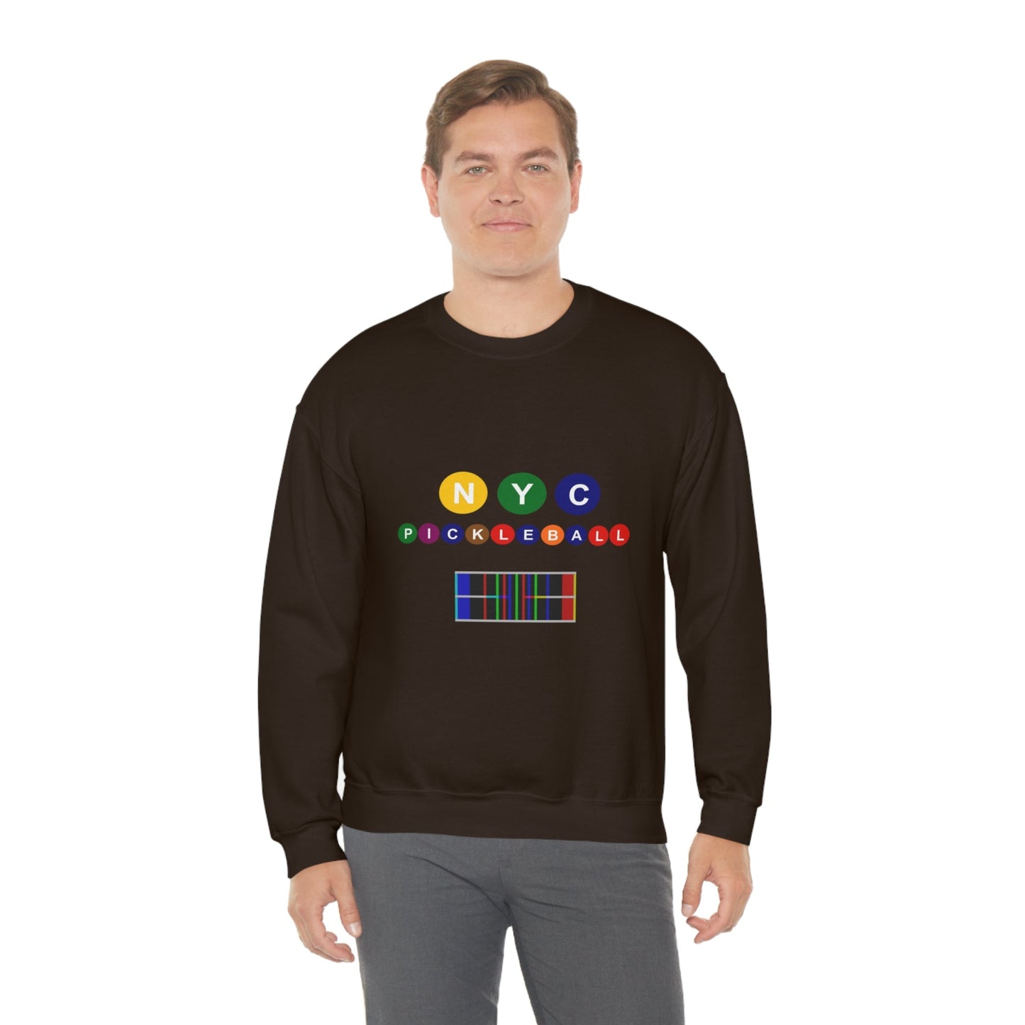 'NYC Pickleball' Unisex Crewneck Sweatshirt