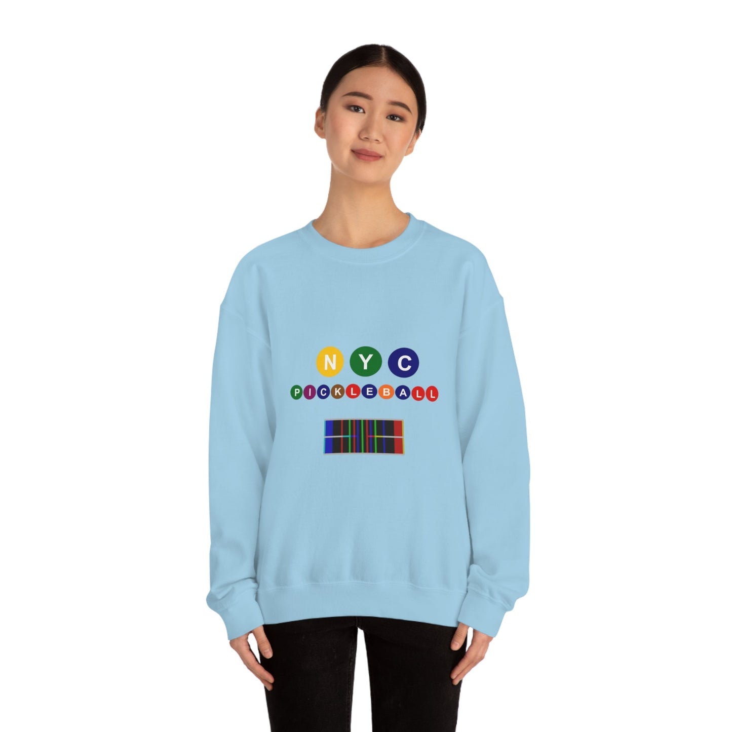 'NYC Pickleball' Unisex Crewneck Sweatshirt