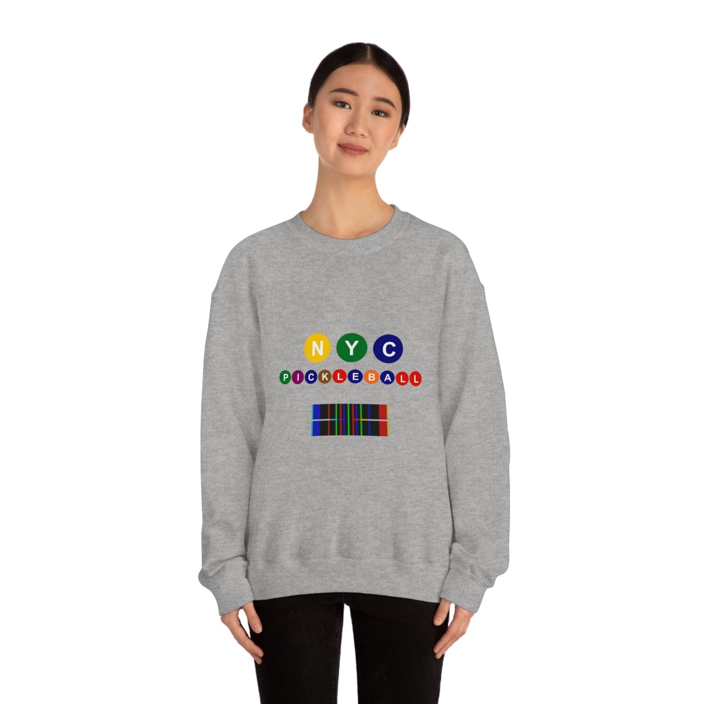 'NYC Pickleball' Unisex Crewneck Sweatshirt