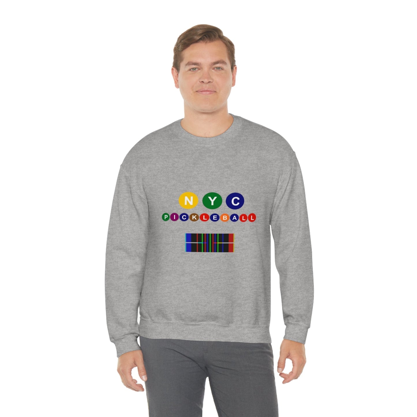 'NYC Pickleball' Unisex Crewneck Sweatshirt