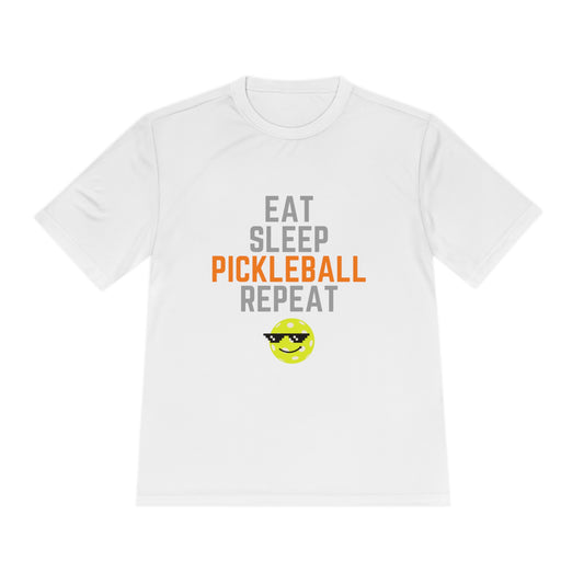 'Eat Sleep Pickleball Repeat' Dri Fit T-Shirt