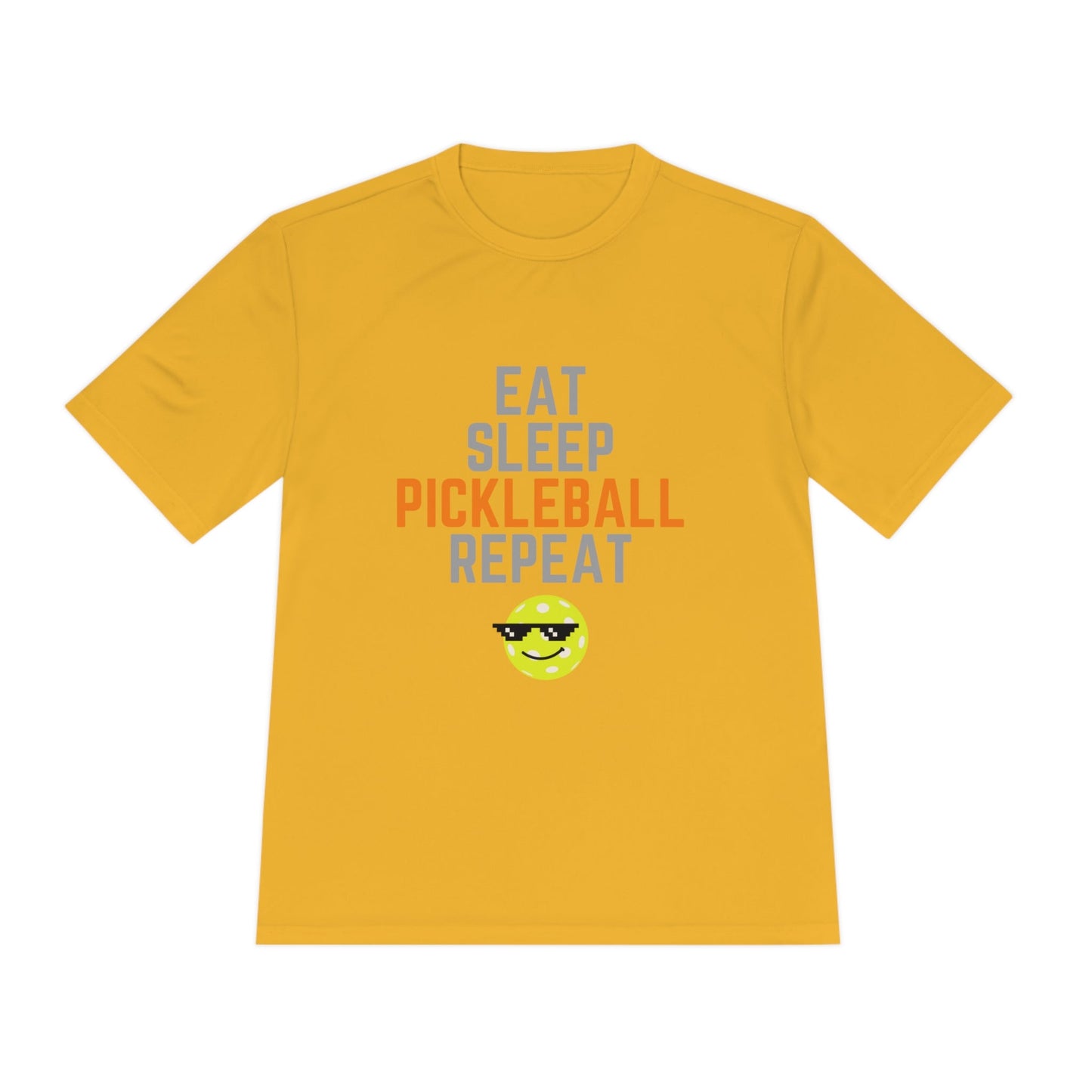 'Eat Sleep Pickleball Repeat' Dri Fit T-Shirt