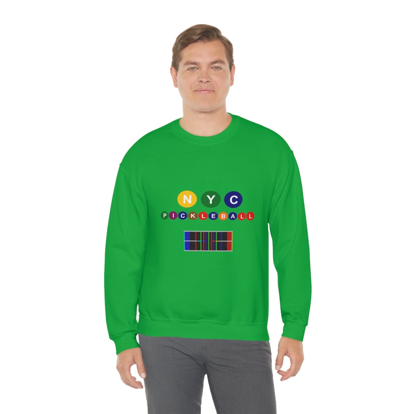 'NYC Pickleball' Unisex Crewneck Sweatshirt