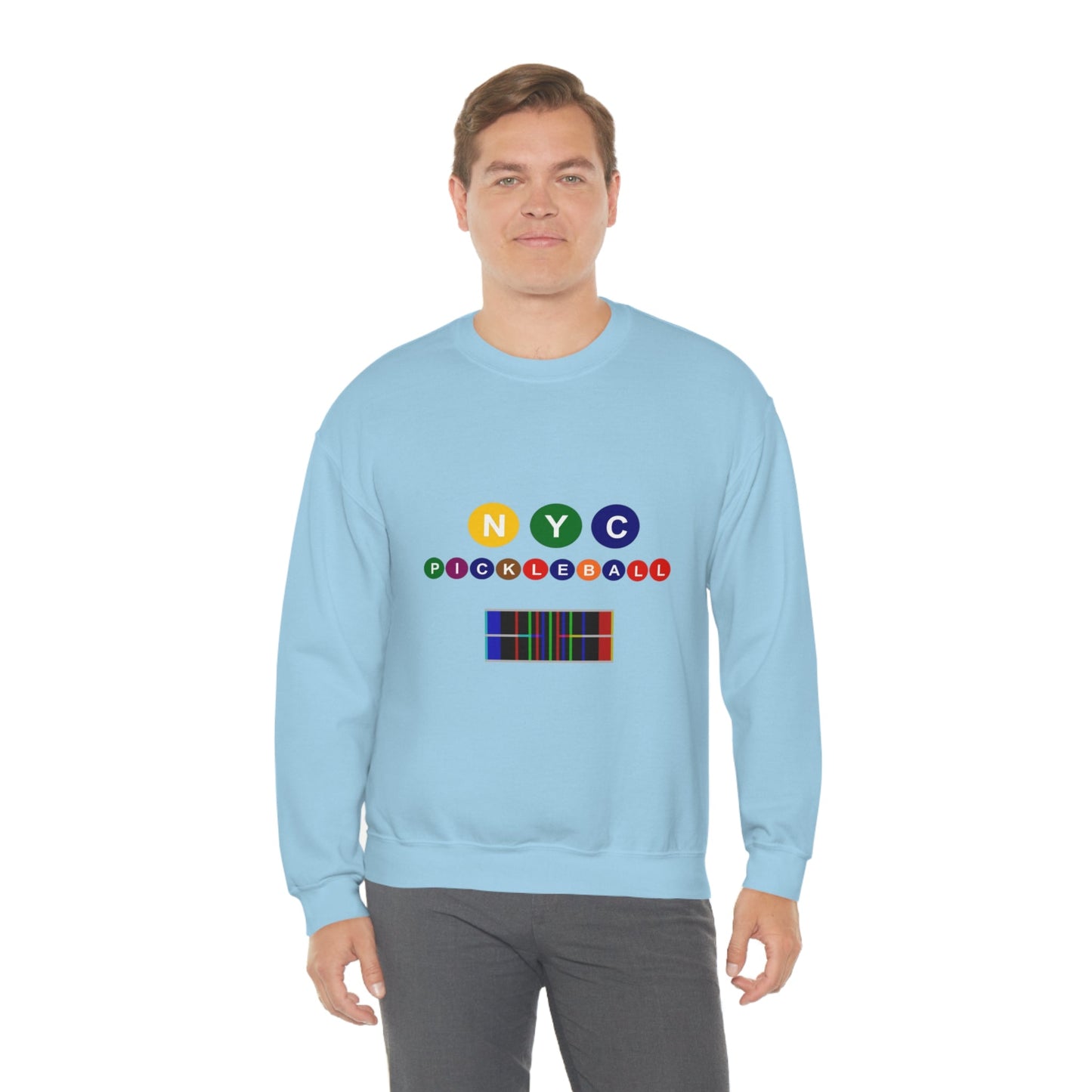 'NYC Pickleball' Unisex Crewneck Sweatshirt