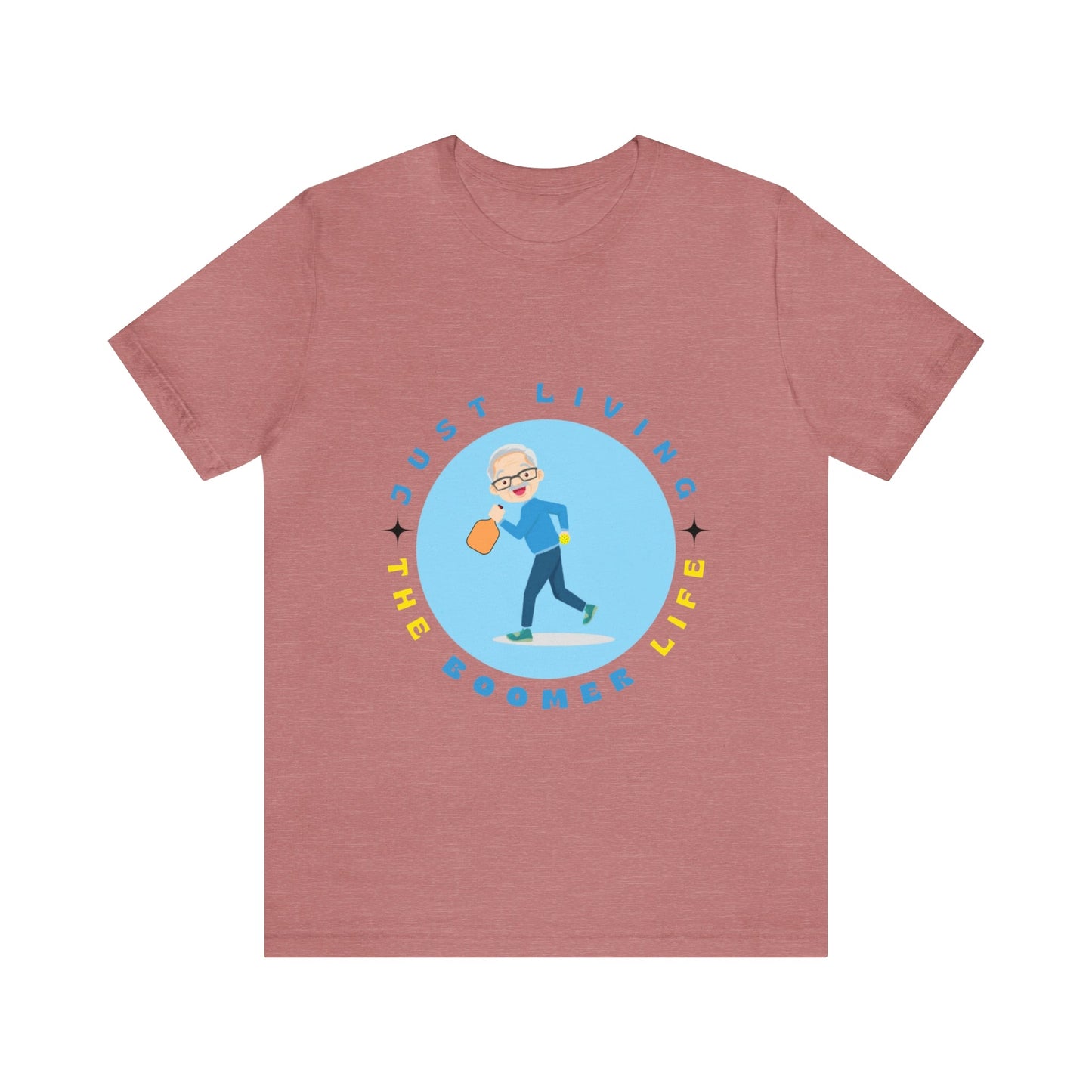 'Just Living The Boomer Life' Pickleball T-Shirt