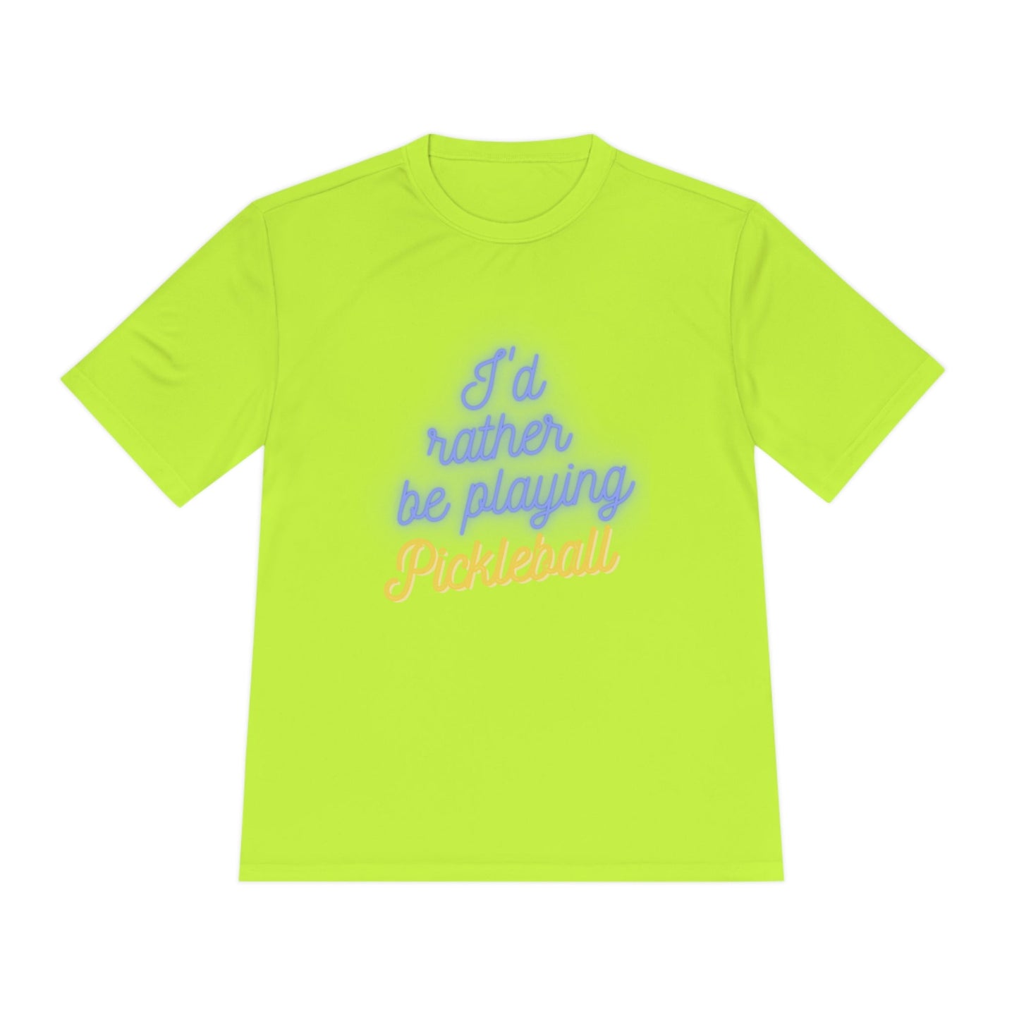 'I'd Rather Be Playing Pickleball' Dri Fit T-Shirt