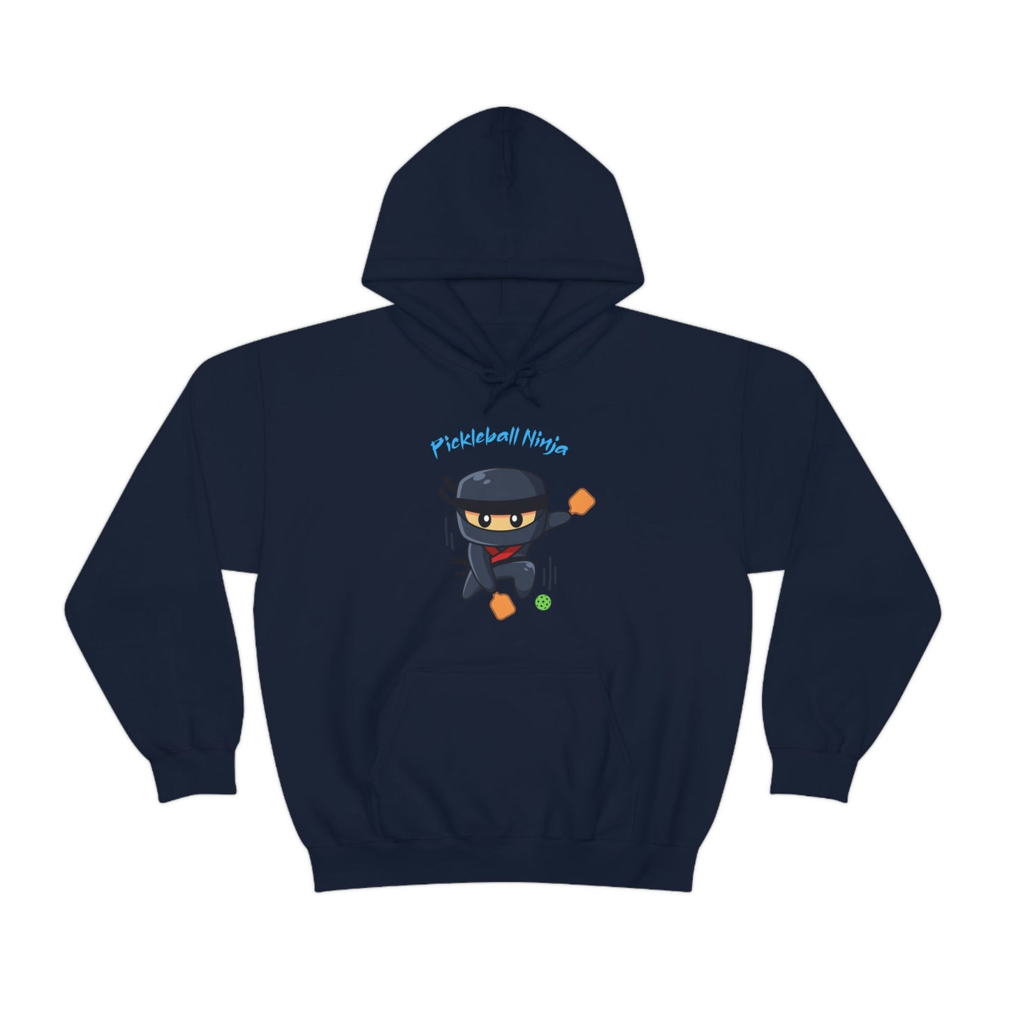 'Pickleball Ninja' Unisex Hooded Sweatshirt