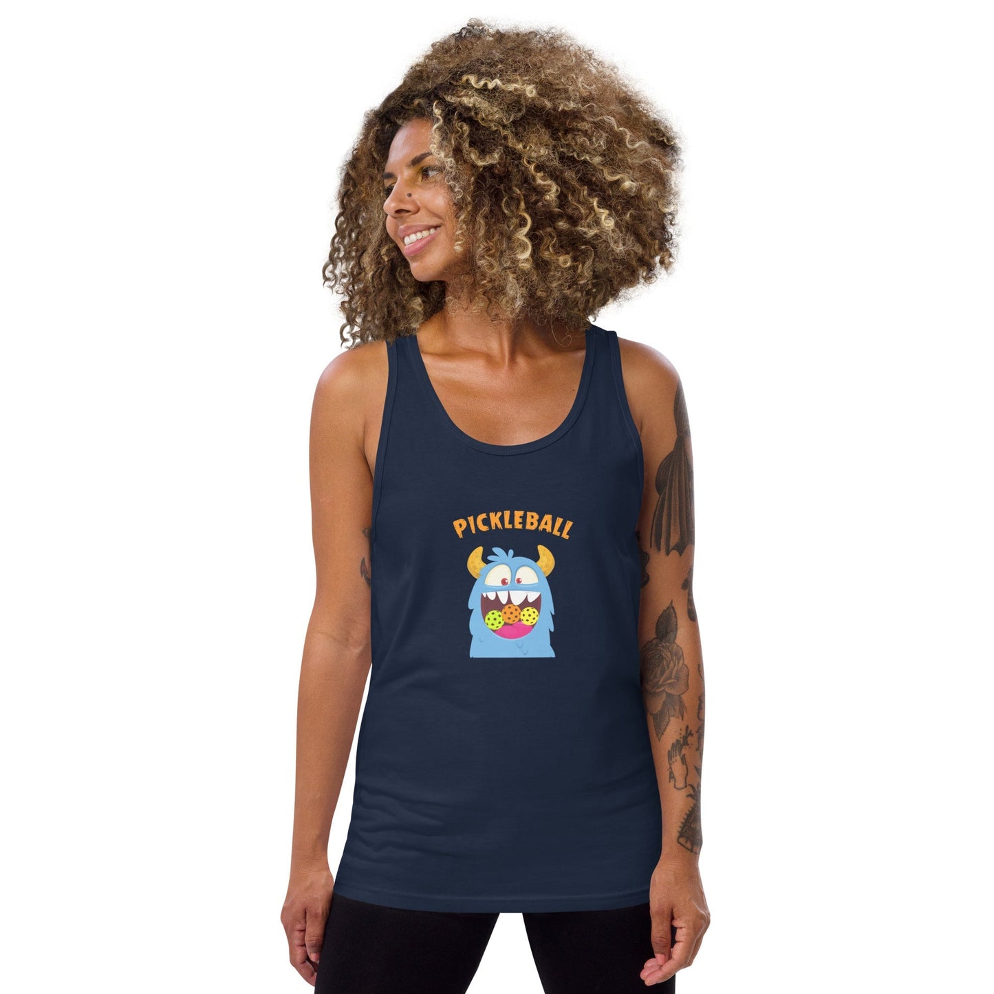 'Pickleball Monster' Unisex Tank