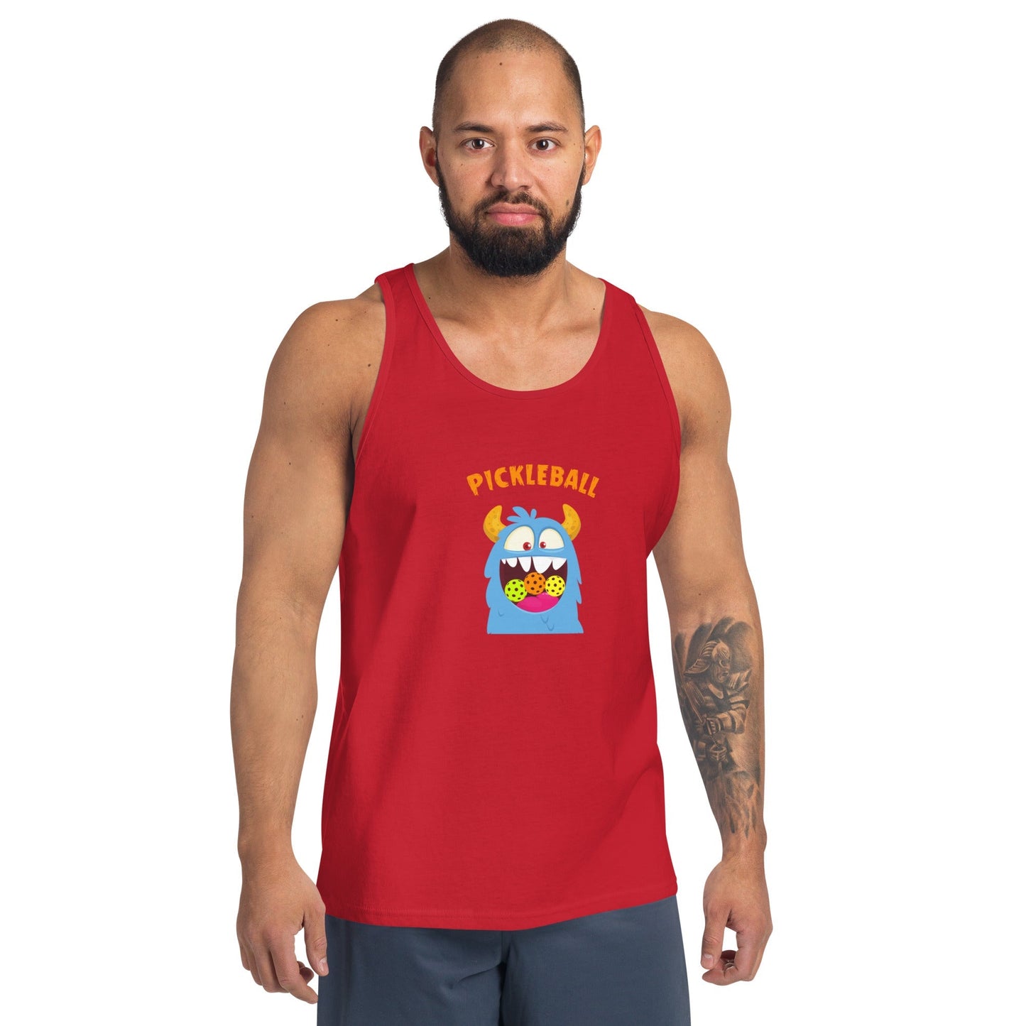 'Pickleball Monster' Unisex Tank