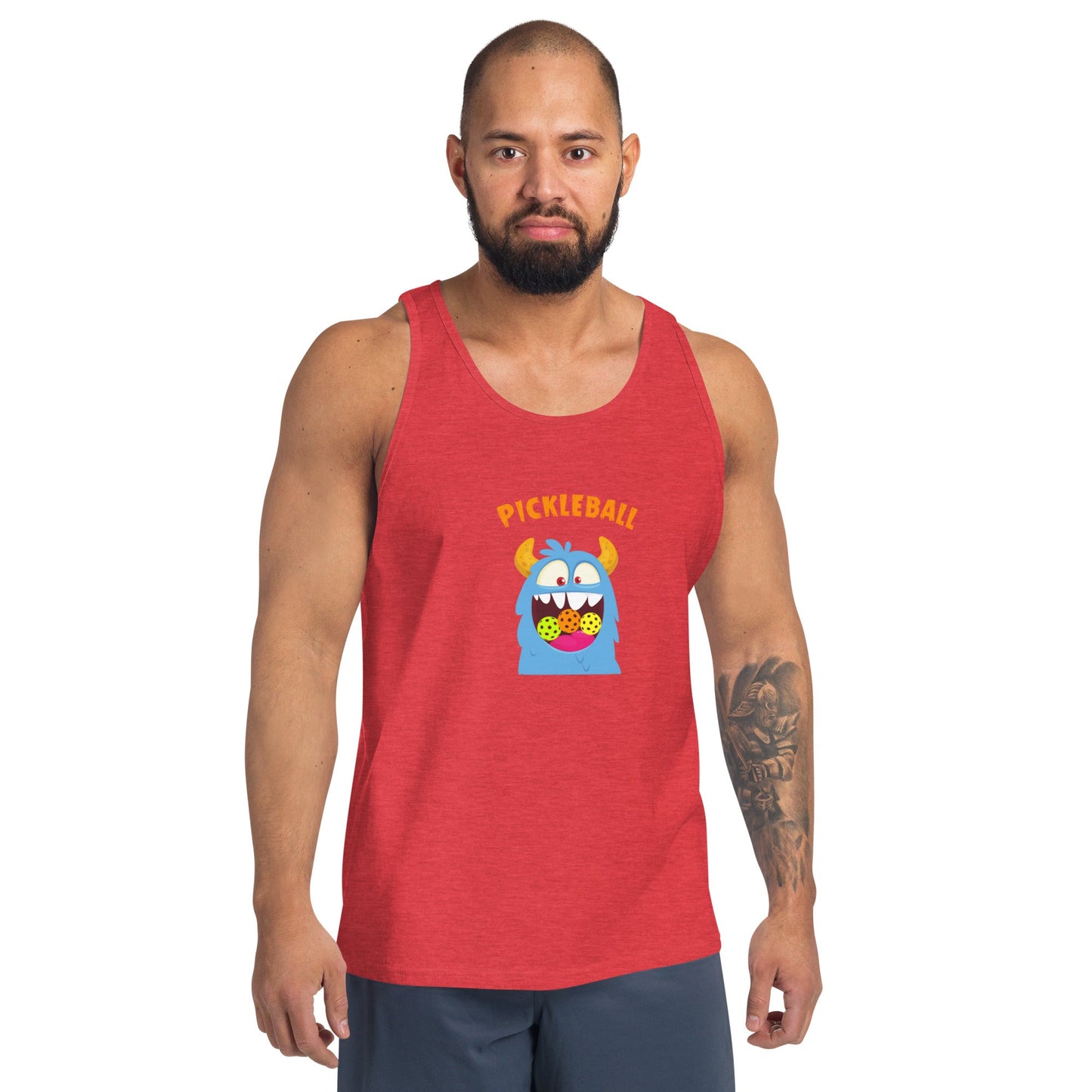 'Pickleball Monster' Unisex Tank